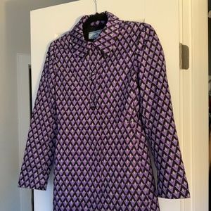 Prada purple dress and matching jacket, never worn